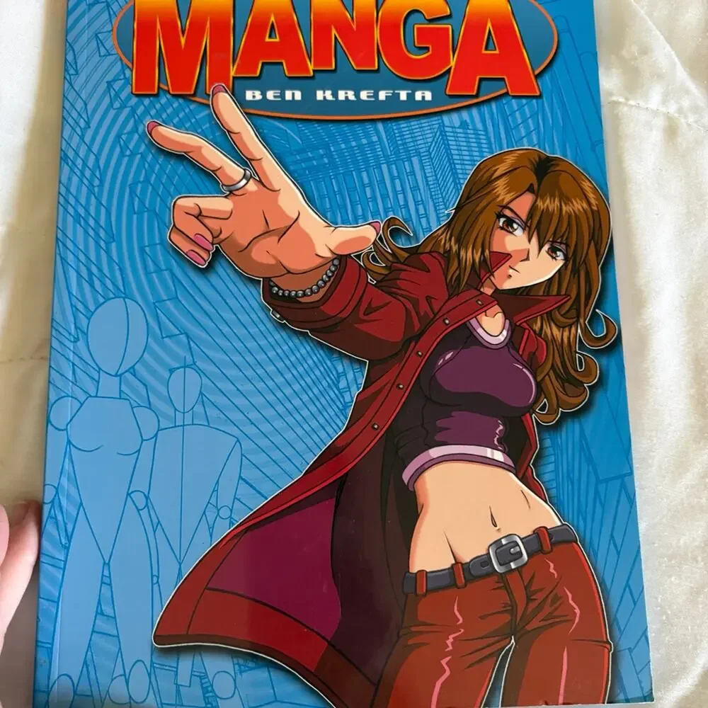 Lot of 5 Manga Drawing Books Ben Krefta Chris Hart Scholastic Anime Art